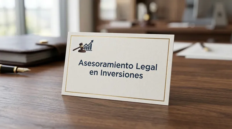 Asesoramiento Legal en Inversiones - Enso Legal